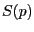 $ S(p)$