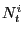 $ N_{t}^{i}$