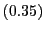 $ \left( 0.35\right) $
