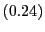 $ \left( 0.24\right) $
