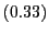 $ \left( 0.33\right) $