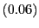 $ \left( 0.06\right) $