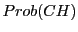 $\displaystyle Prob(CH)$