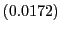 $ \left( 0.0172\right) $