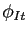 $ \phi_{It}$