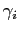 $ \gamma_{i}$