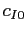 $ c_{I0}$
