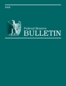Federal Reserve Bulletin cover