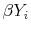 \beta Y_i