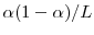  \alpha(1-\alpha)/L