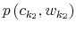  p\left( c_{k_{2}},w_{k_{2}}\right) 