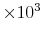  {\small\times10}^{3}