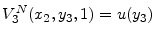 \displaystyle V_3^N(x_2,y_3,1) = u(y_3)