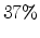  37\%