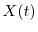 X(t)