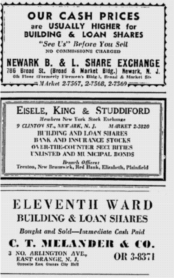Figure 1: Advertisements for broker services for B&L share sales