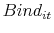  Bind_{it}