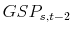  GSP_{s,t-2}