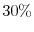 30\%