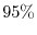  95\%