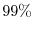  99\%