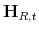  \mathbf{H}_{R,t}