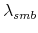  \lambda_{smb}