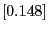 $[0.148]$