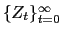 $ \{Z_{t}\}_{t=0}^{\infty}$