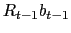 $ R_{t-1}b_{t-1}$