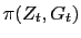 $ \pi(Z_{t},G_{t})$