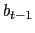 $ b_{t-1}$