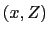 $ (x,Z)$
