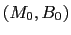 $ (M_{0}, B_{0})$