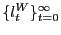 $ \{l^{W}_{t}\}_{t=0}^{\infty}$