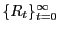$ \{R_{t}\}_{t=0}^{\infty}$
