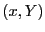 $ (x,Y)$