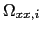 $ \Omega_{xx,i}$