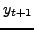 $ y_{t+1}$