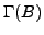 $ \Gamma(B)$