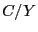 $ C/Y$