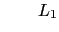 $ \qquad L_{1}$