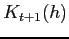 $K_{t+1}(h)$