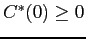 $C^{*}(0)\ge0$