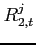 $ R_{2,t}^{j}$