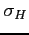 $ \sigma_{H}$