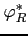 $ \varphi_{R}^{*}$