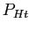 $\displaystyle P_{Ht}$