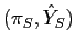 $ (\pi _{S},\hat{Y}_{S})$