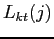 $ L_{kt}(j)$